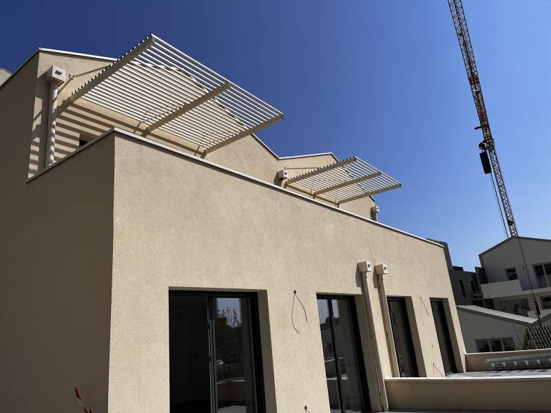 Création de pergolas sur mesure pour un logements privé à Montpellier proche de Nimes